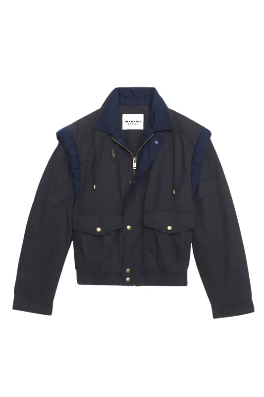 Desha Jacket | Faded Black - Isabel Marant