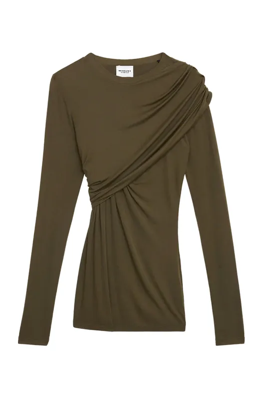Dressi Top | Khaki - Isabel Marant