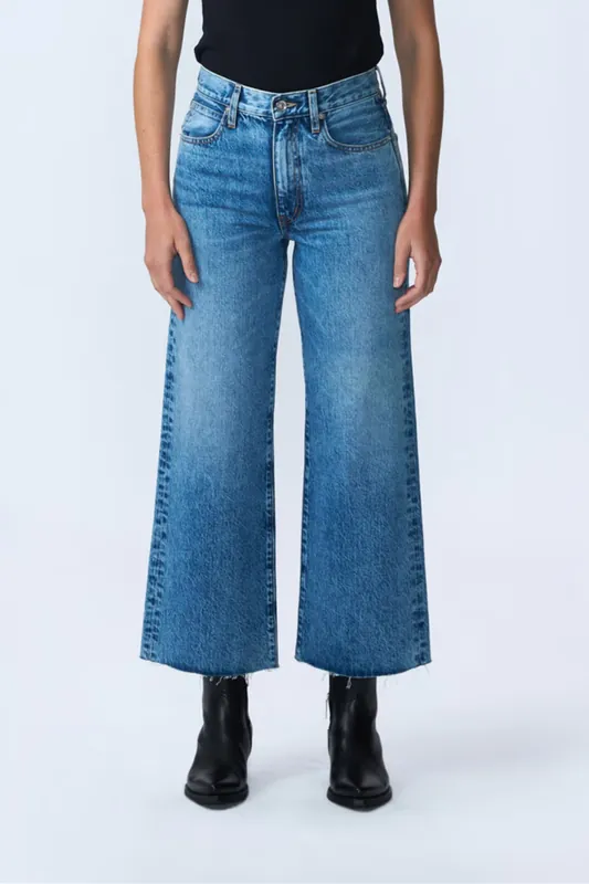 Grace Crop Jean | Lightning Strikes - SLVRLAKE