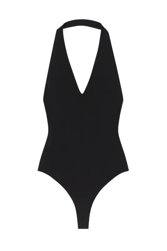 Lila Knit Bodysuit | Black - A.L.C.