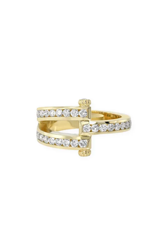 Magna Ring | Round Diamonds - Retrouvai