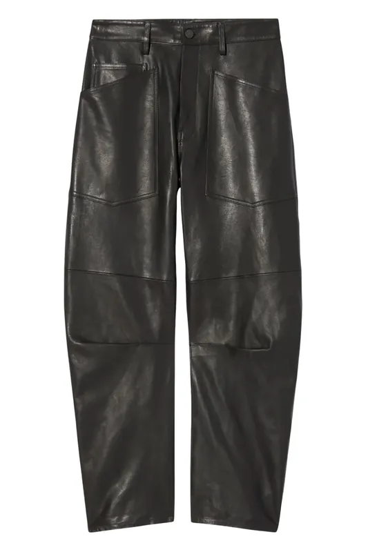 Shon Leather Pant | Black - Nili Lotan