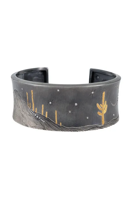 Petite Moonrise Cuff - Erin Cuff Jewelry
