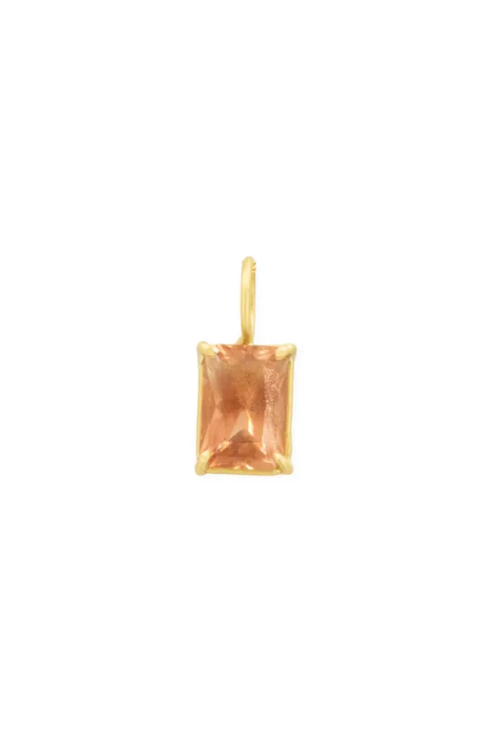 Sunstone Basket Pendant - Erin Cuff Jewelry