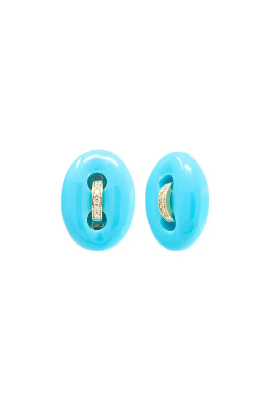 Mariner Studs | Turquoise - Jenna Blake