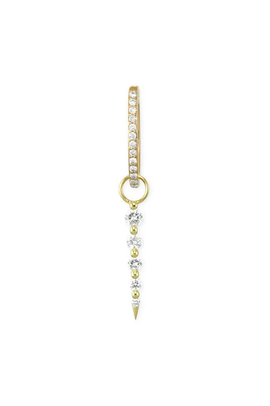 Sari Dagger Charm | Large - Three Stories Jewelry