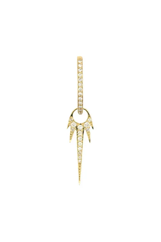 Long Love Explosion Starburst Charm - Three Stories Jewelry