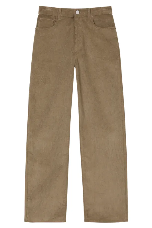 Relaxed Corduroy Trousers | Dark Sage - Rohe