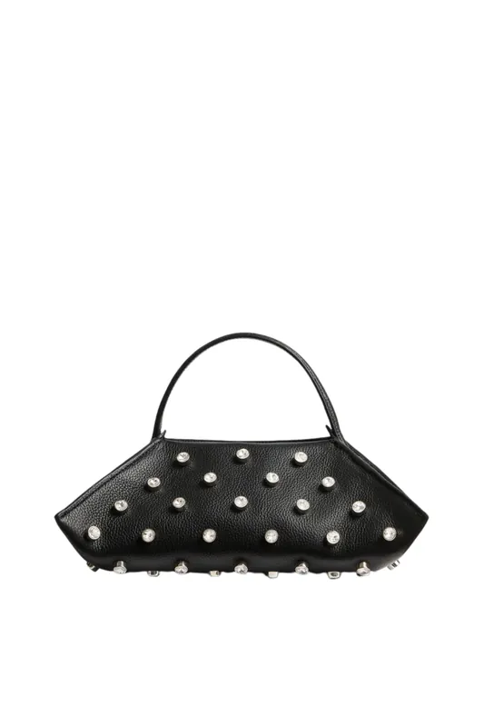 Origami Baguette | Black/Crystal - Altuzarra