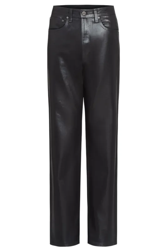 Kent St Coated Jean | Black - TWP