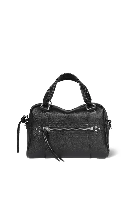 Lucky Bowling Mini Bag | Noir Silver - Jerome Dreyfuss