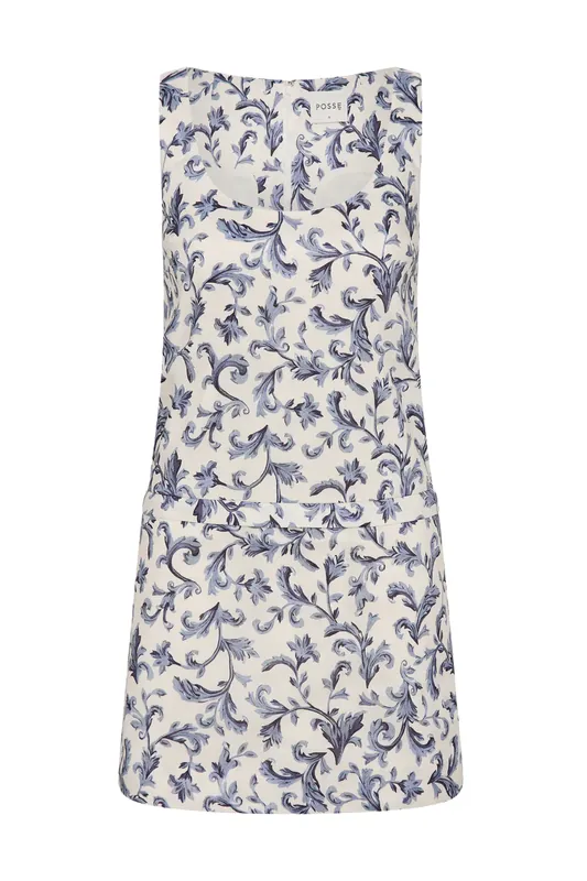 Rue Mini Dress | Blue Baroque - Posse