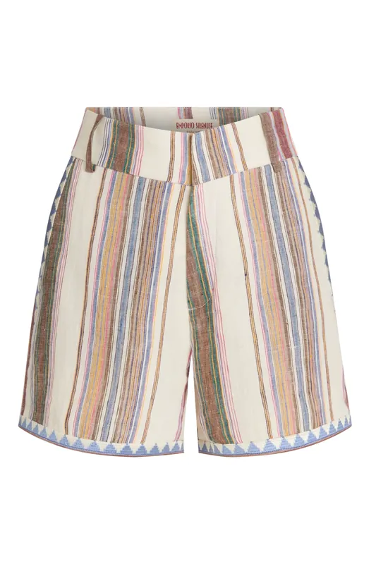 Ping Pong Stripes Shorts | Multi - Emporio Sirenuse
