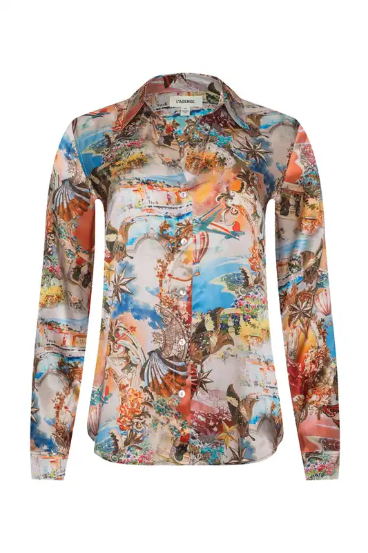 Tyler Blouse | Multi Collage - L'Agence