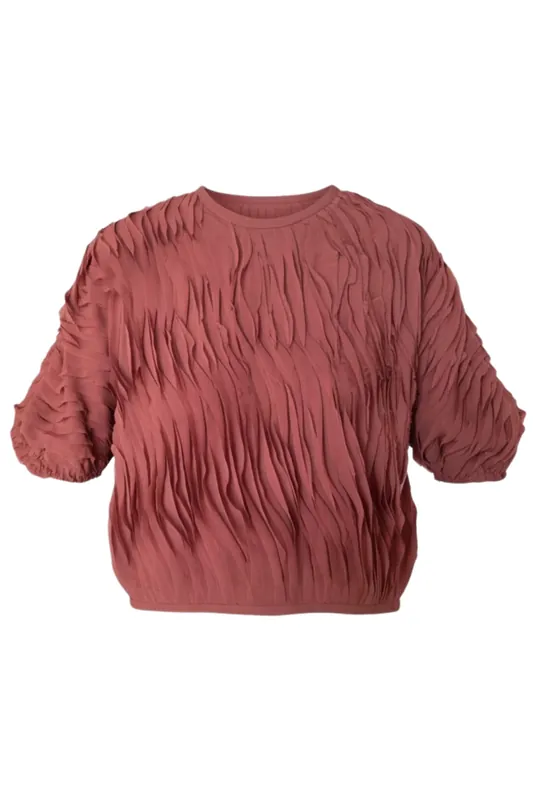 Vayda Top | Chestnut - Ulla Johnson
