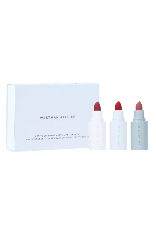 Petite Lip Suede Matte Lipstick Trio - Westman Atelier