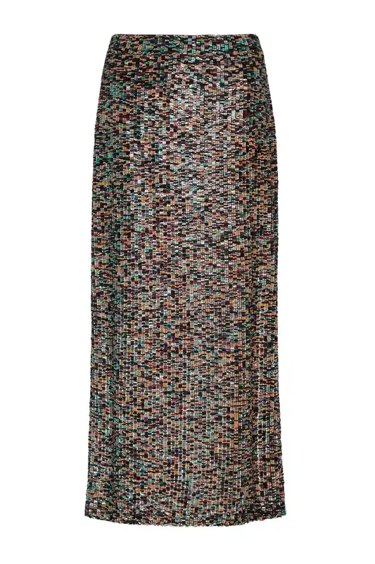 Sylkie Skirt | Dark Chocolate - TWP