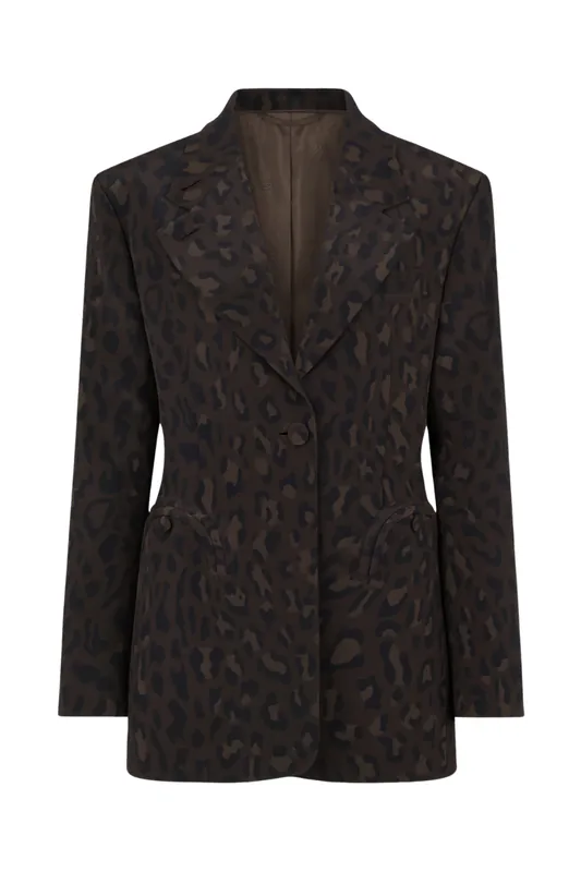 Daisy Blazer | Simba Dark Choco - BLAZÉ MILANO
