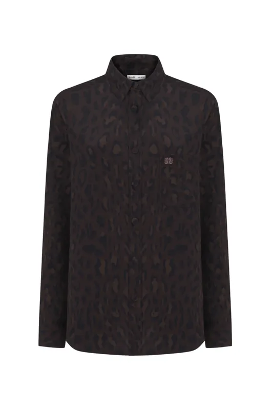 Anabas Shirt | Simba Dark Choco - BLAZÉ MILANO