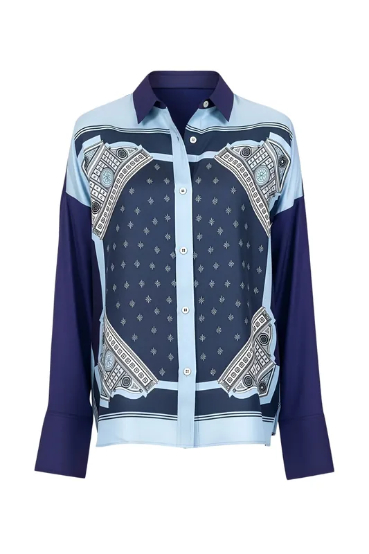 Sirene Milano Shirt | Navy - Callas Milano