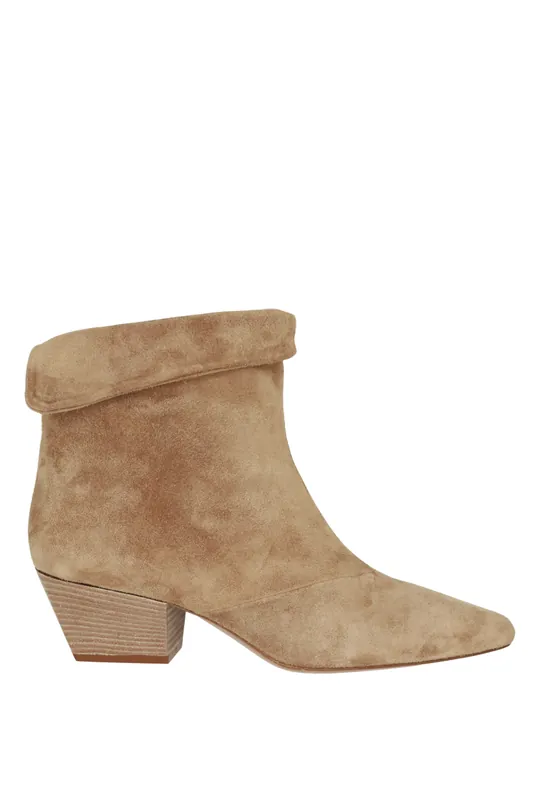 Suede Ankle Boots | Sand - Forte Forte