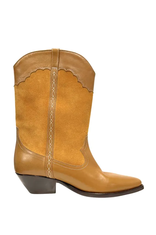 Duerto Boot | Chestnut - Isabel Marant