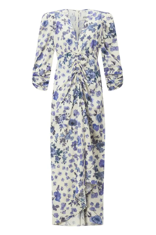 Albini Dress | Blue - Isabel Marant