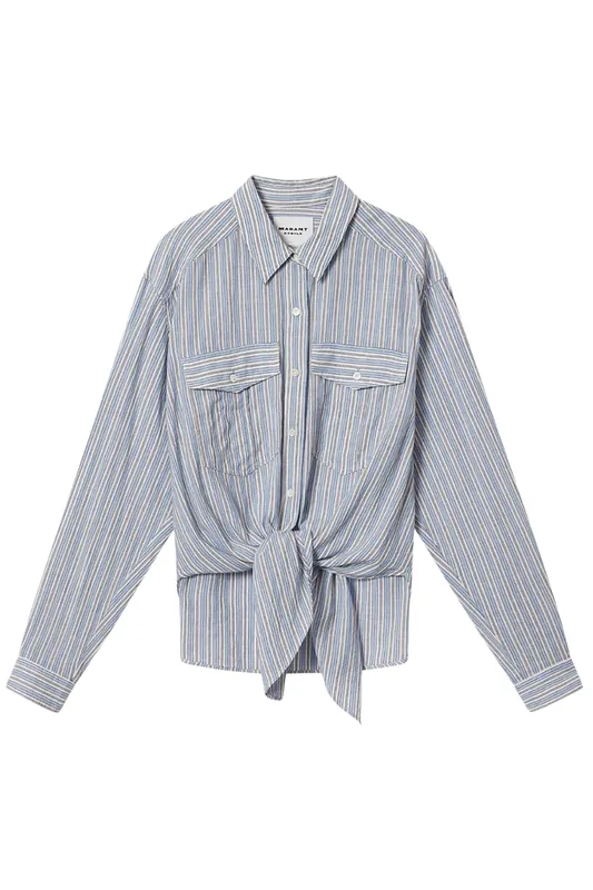 Nath Top | Blue - Isabel Marant