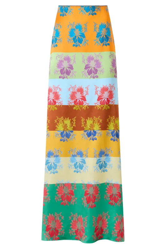 Slippery When Wet Skirt | Rainbow - Rosie Assoulin