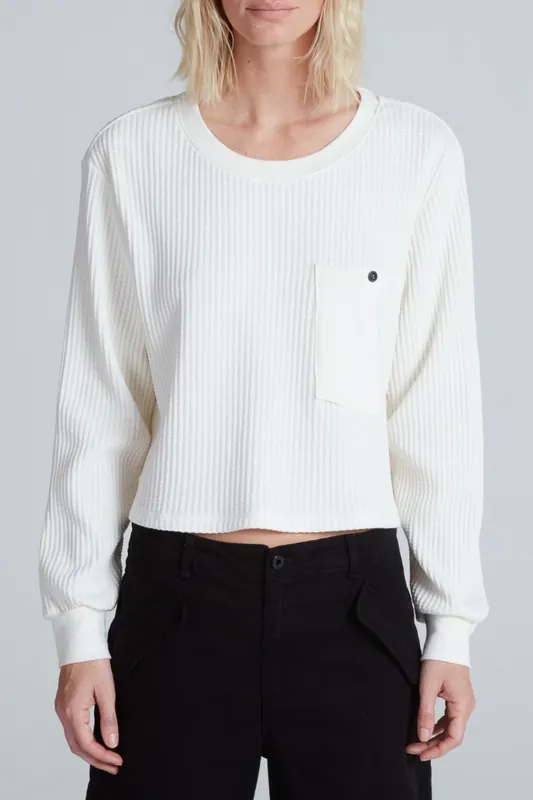 Jammin' Thermal Top | Cream - ASKK NY