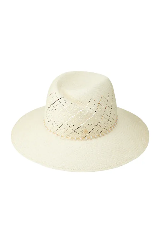 Virginie Doily Hat | Natural - Maison Michel