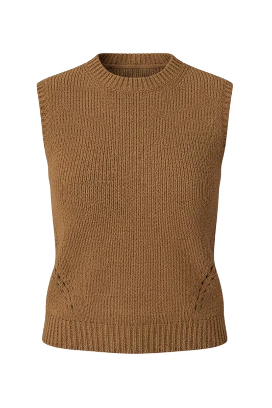 Priscilla Knit Top | Umber - Ulla Johnson