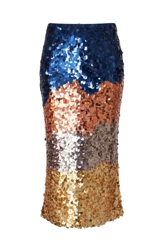 Matilde Sequin Knit Skirt | Moontide - Ulla Johnson