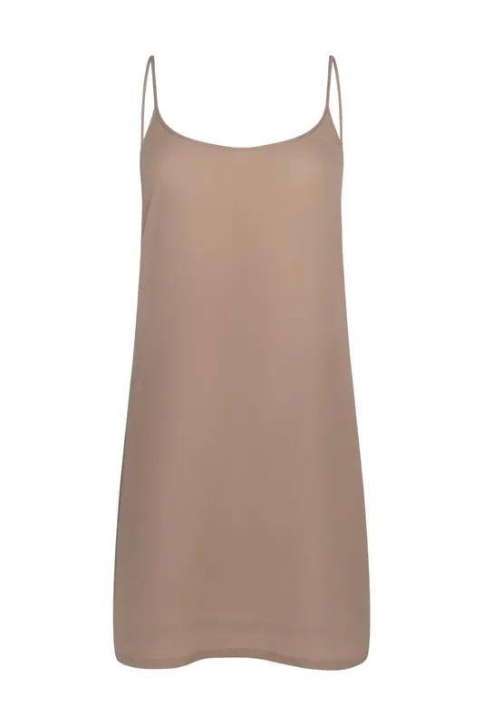 Raye Slip Lining Dress | Dark Cappuccino - L'Agence