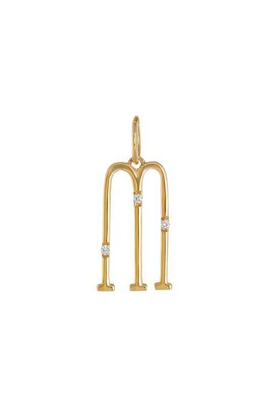 Diamond Character Charm | M - Devon Woodhill