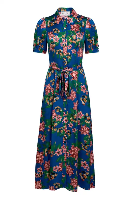 Vanessa-D Dress | Flori Sapphire