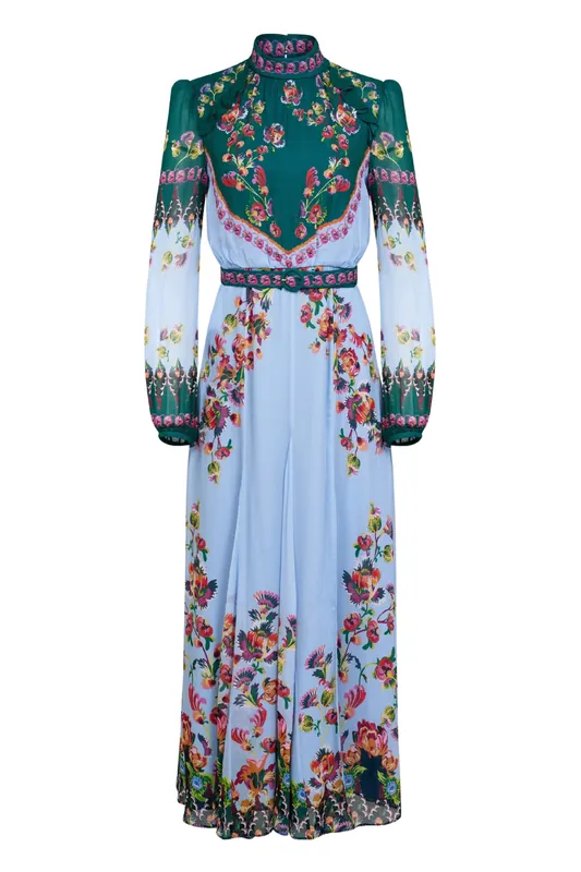Jacqui-B Dress | Saffier Trellis