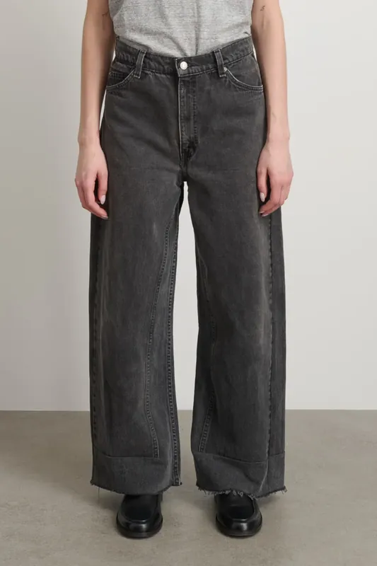 Vintage Reworked Culotte | Vintage Black - B Sides