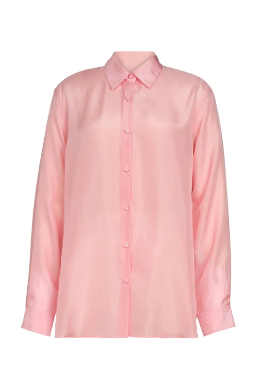 Quinney Shirt | Pink - Rachel Comey