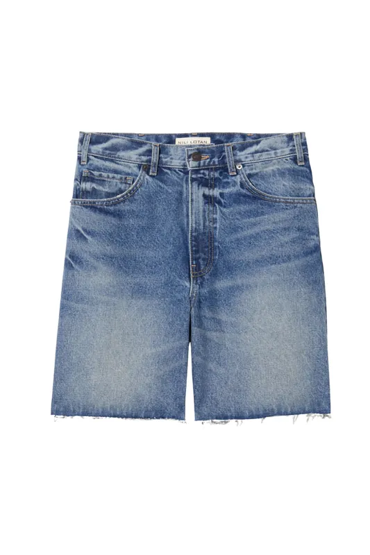 Russel Denim Short | Rosebowl Wash - Nili Lotan