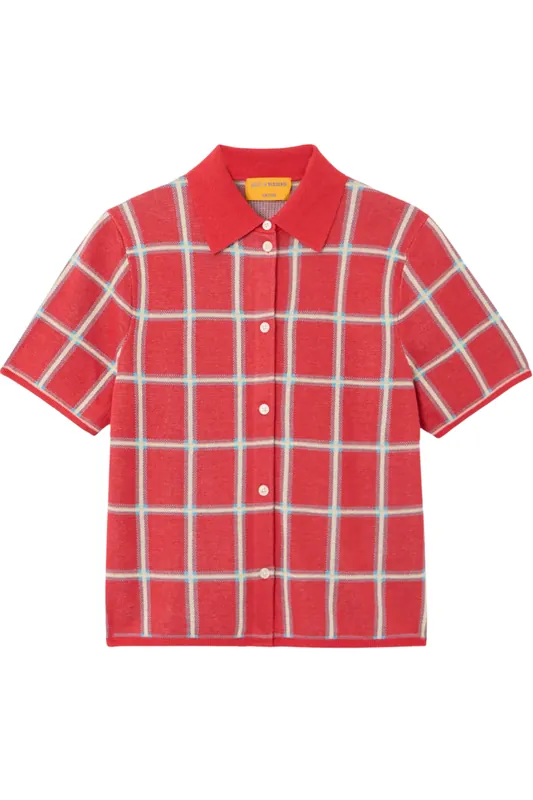 Picnic Plaid Shirt | Scarlet Combo - Guest in Residence