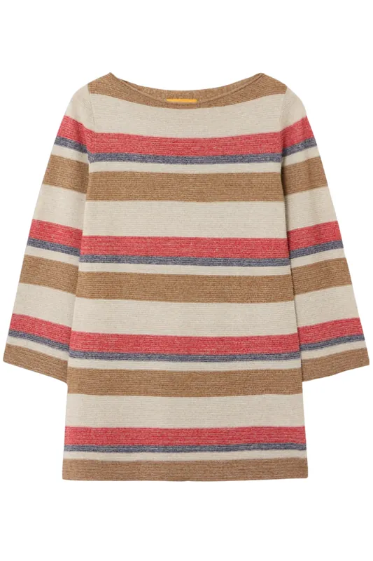 Bayside Mini Dress | Cream Combo - Guest in Residence