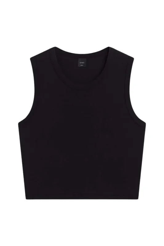 Nando Sleeveless Crew | Black - LESET