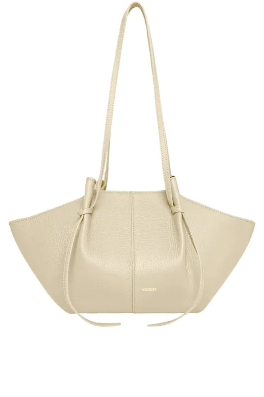Mochi Leather Handbag | Angora - Yuzefi