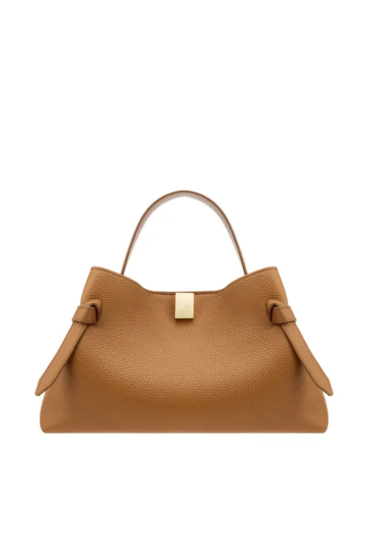 Gyoza Leather Handbag | Hazel - Yuzefi