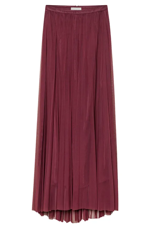 Elegant Tulle Pleated Skirt | Ruby - Forte Forte