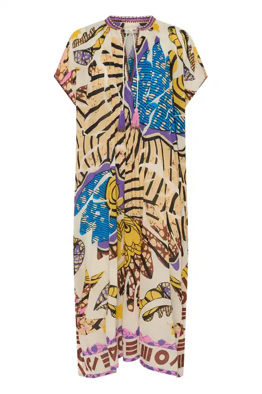Thaddeus Caftan | Jungle Print - ILIO NEMA