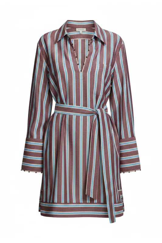 Sisyphus Dress | Serifos Stripe - ILIO NEMA