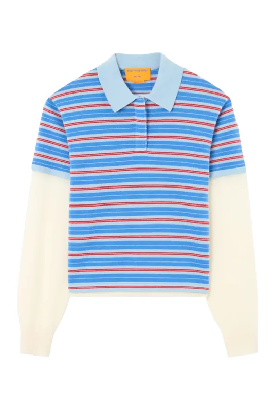 Layered Stripe Rugby | Clear Sky Combo - Guest in Residence