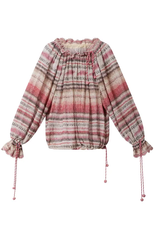 Nalyna Blouse | Pink - Isabel Marant